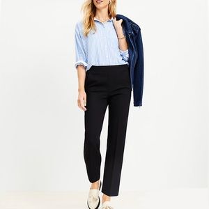Madewell tailored pant in black